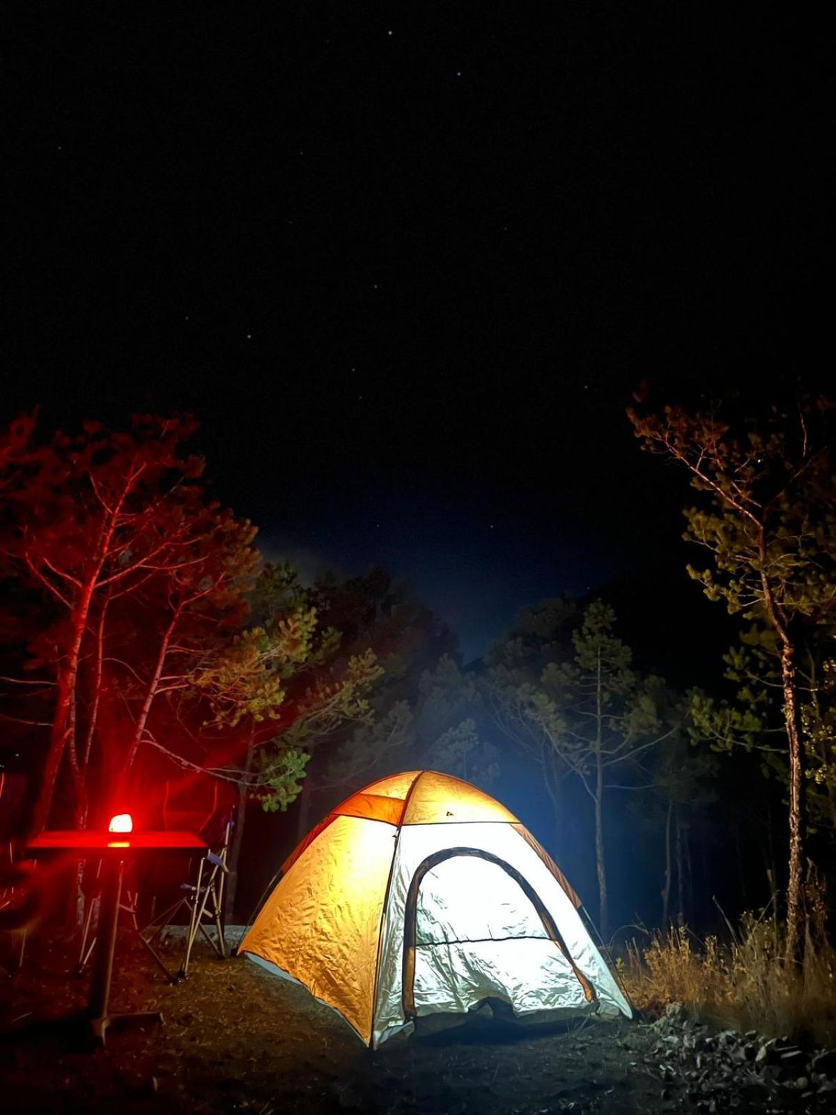 Camping En La Sierra De Arteaga Los Lirios Exteriér fotografie