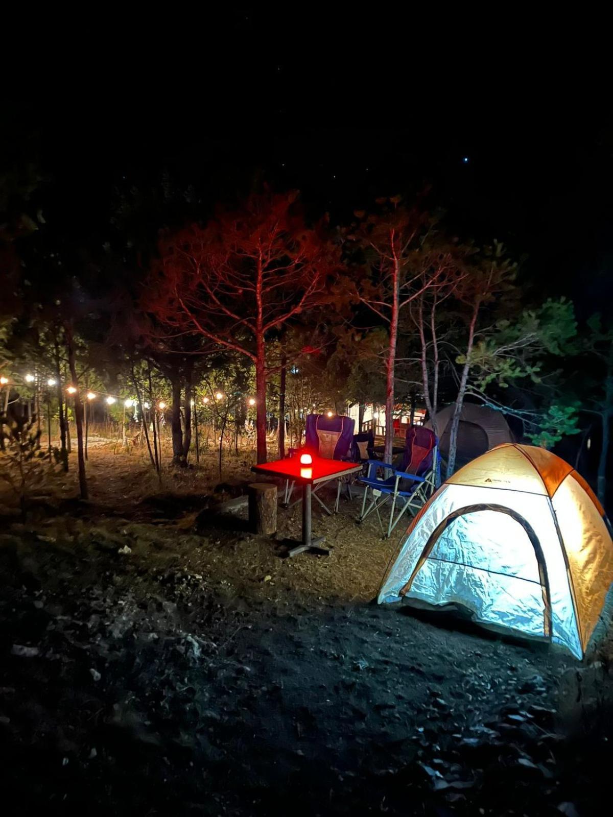 Camping En La Sierra De Arteaga Los Lirios Exteriér fotografie