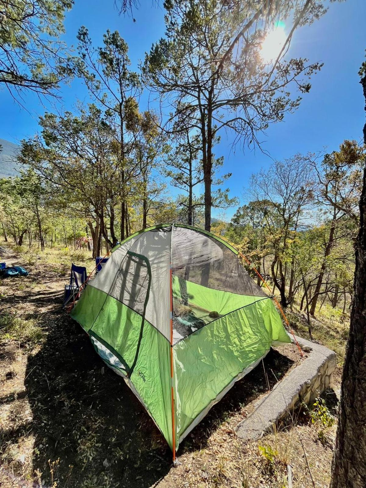 Camping En La Sierra De Arteaga Los Lirios Exteriér fotografie