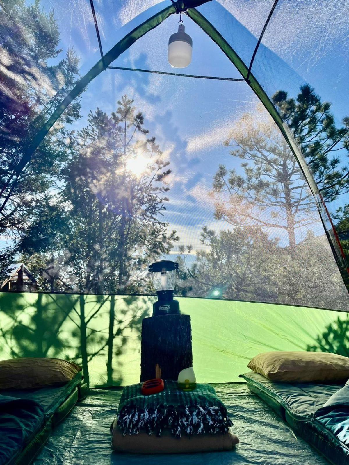 Camping En La Sierra De Arteaga Los Lirios Exteriér fotografie