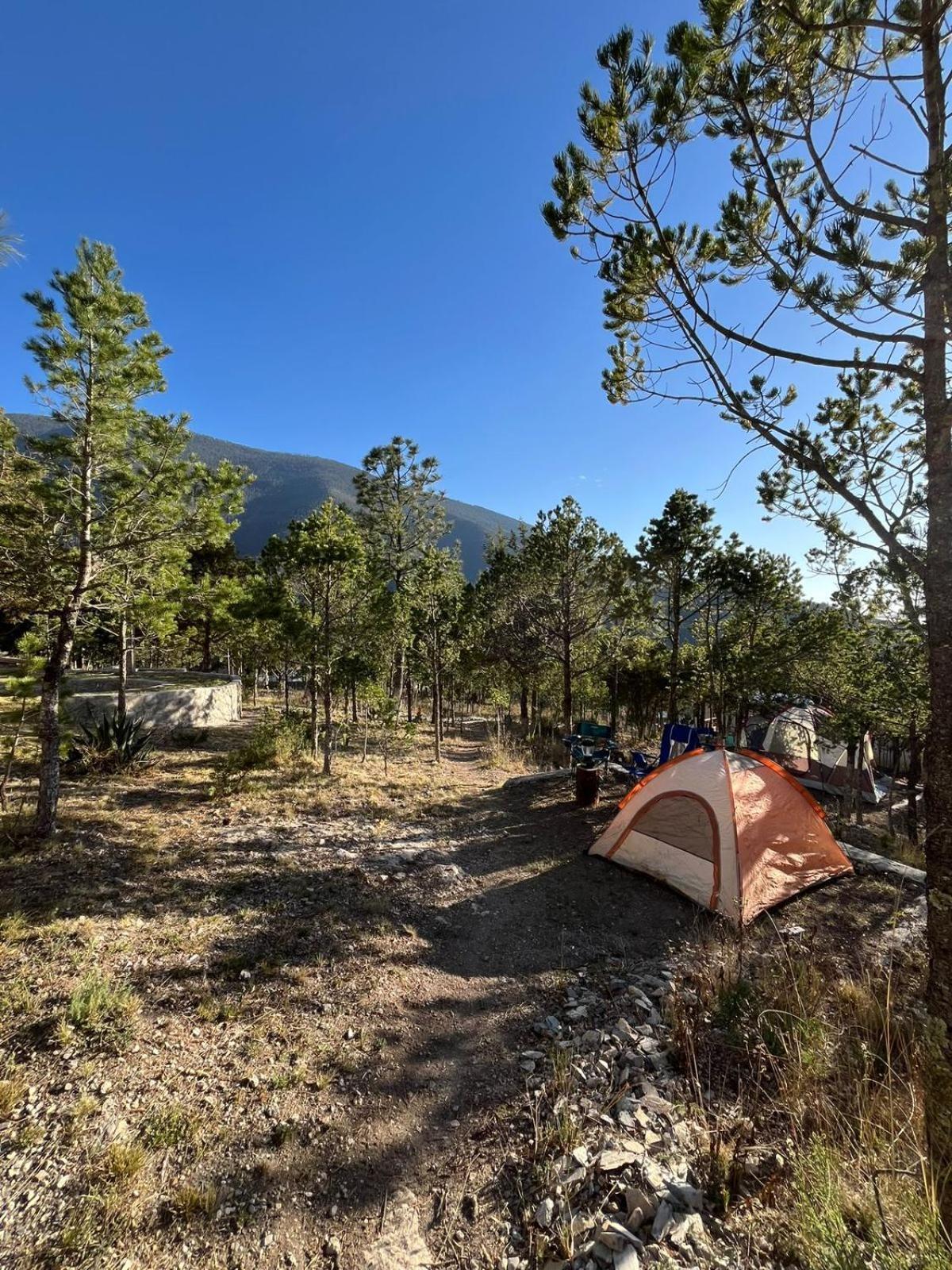 Camping En La Sierra De Arteaga Los Lirios Exteriér fotografie