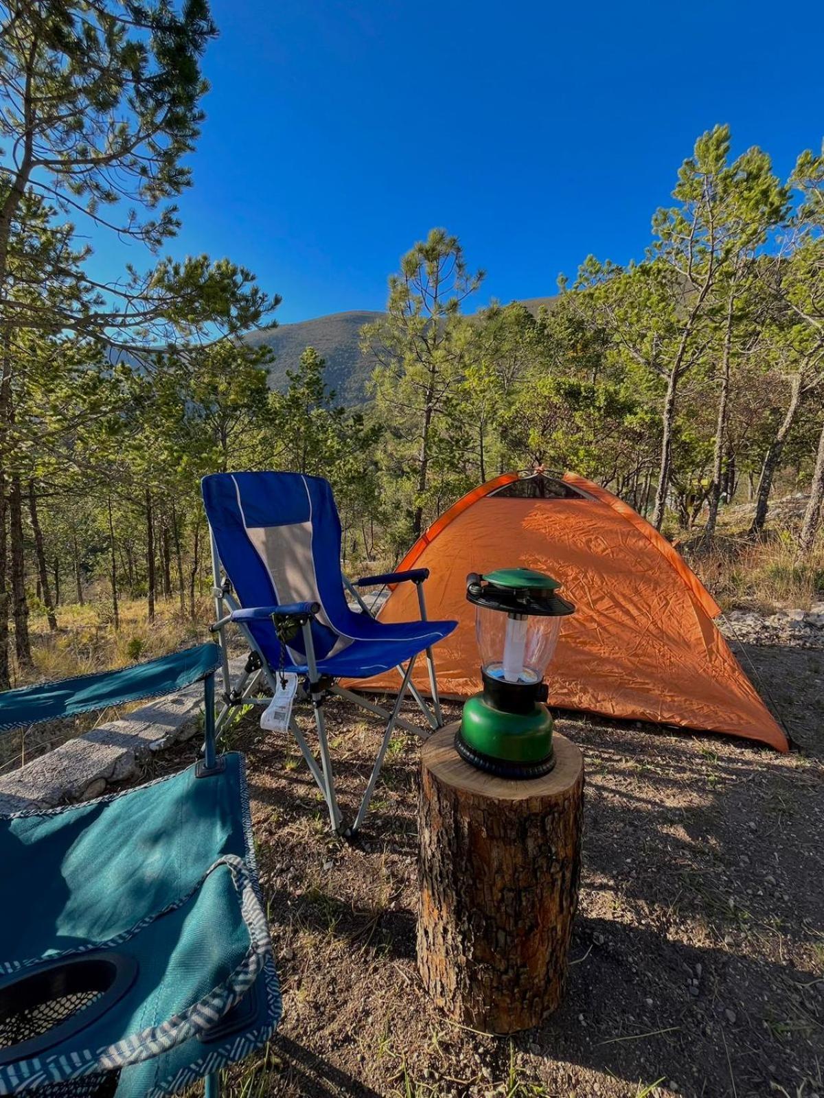 Camping En La Sierra De Arteaga Los Lirios Exteriér fotografie