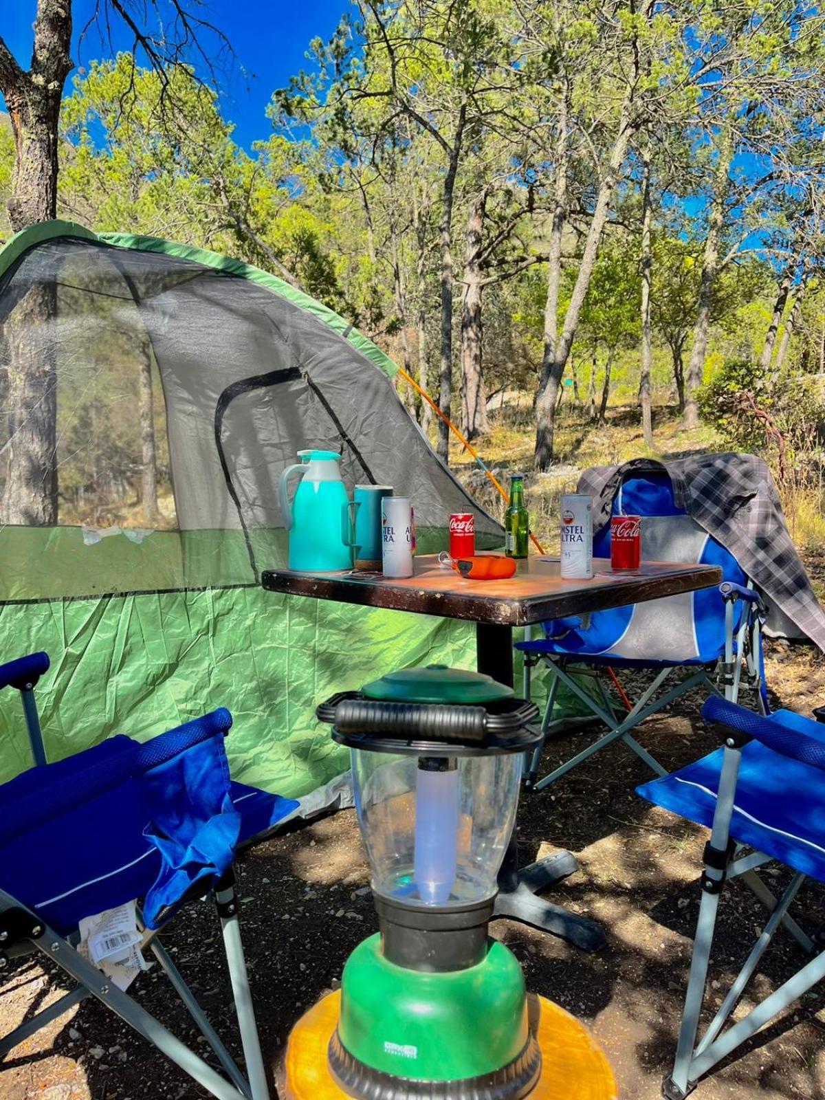 Camping En La Sierra De Arteaga Los Lirios Exteriér fotografie