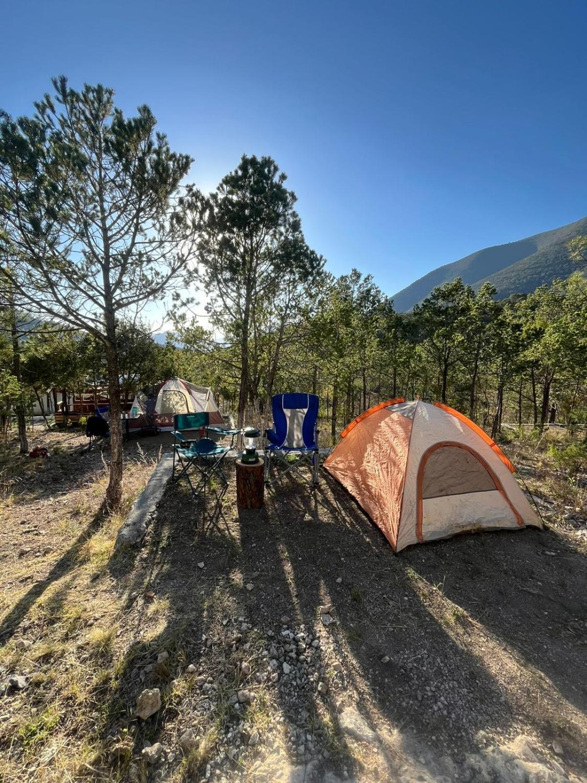 Camping En La Sierra De Arteaga Los Lirios Exteriér fotografie